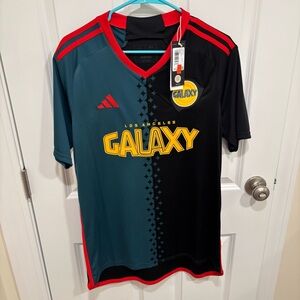 NWT Adidas LA Galaxy 2024 Archive Authentic Jersey Shirt Camiseta MLS L IT6186